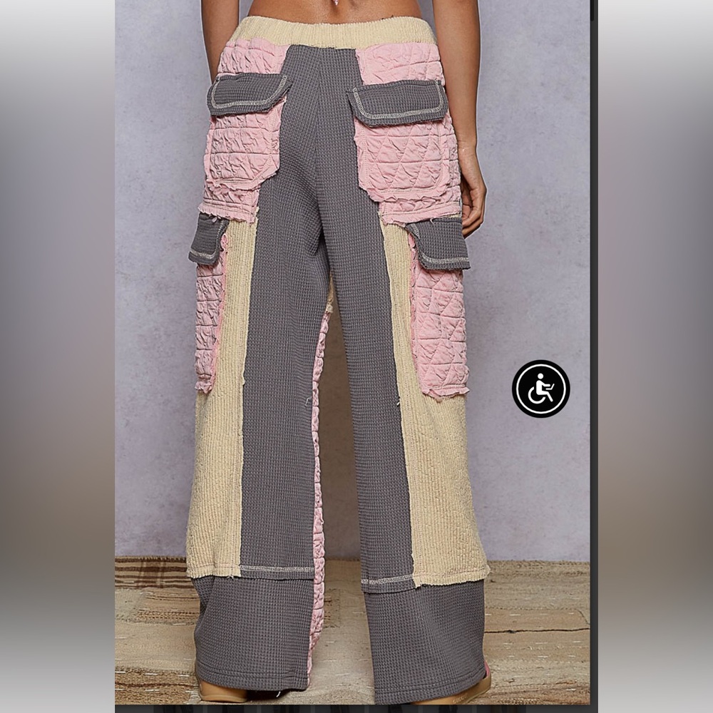 POL Mixed Media Pants - Picture 4 of 6